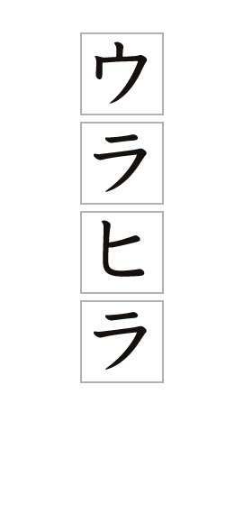 今夜はウラヒラで飲もう！